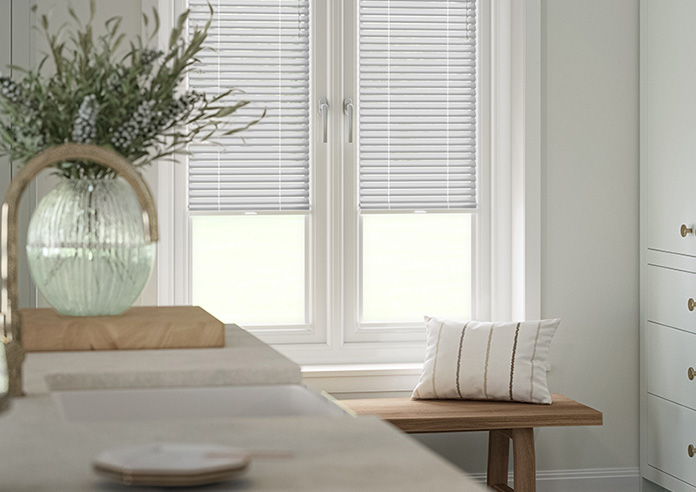 Purity, Metallic Silver - Stick Fit Venetian Blind - Image 5